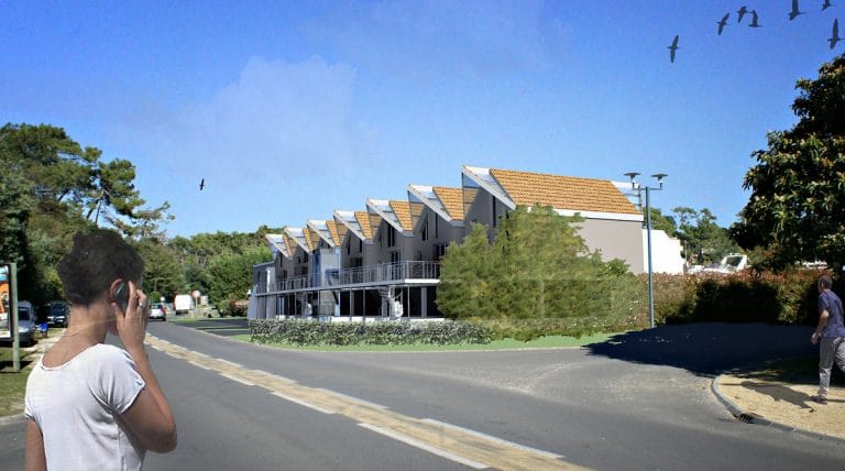 2010 - Ensemble d’habitations et surface commerciale - Cap-Ferret
