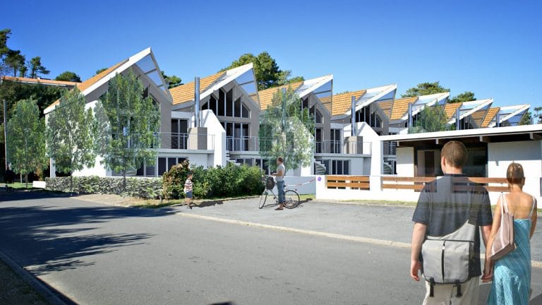 2010 - Ensemble d’habitations et surface commerciale - Cap-Ferret