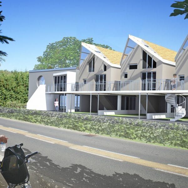 2010 - Ensemble d’habitations et surface commerciale - Cap-Ferret