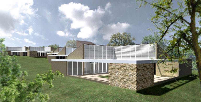 2006 - Hameau de Montroyal - Projet de 75 maisons de vacances - Montréal du Gers